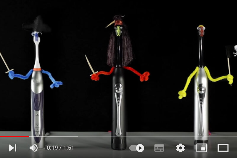 Foto Zahnbürstenkonzert